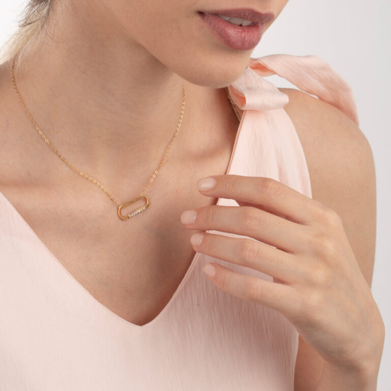 گردنبند طلا کارول