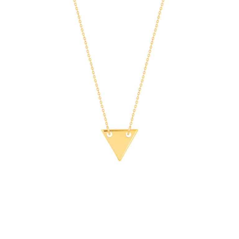 گردنبند طلا مثلث فرنود