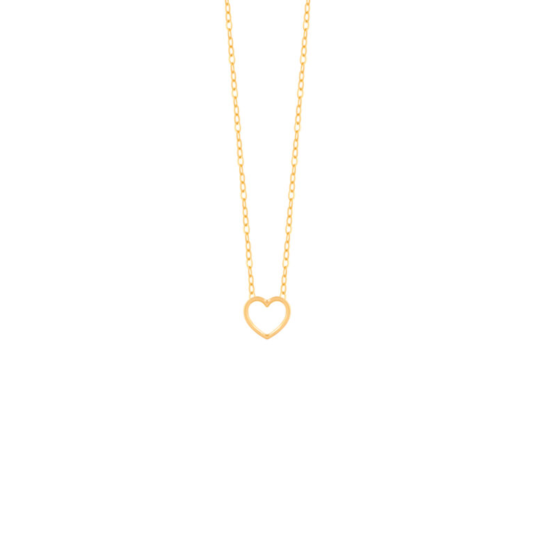 گردنبند طلا قلب سوفی