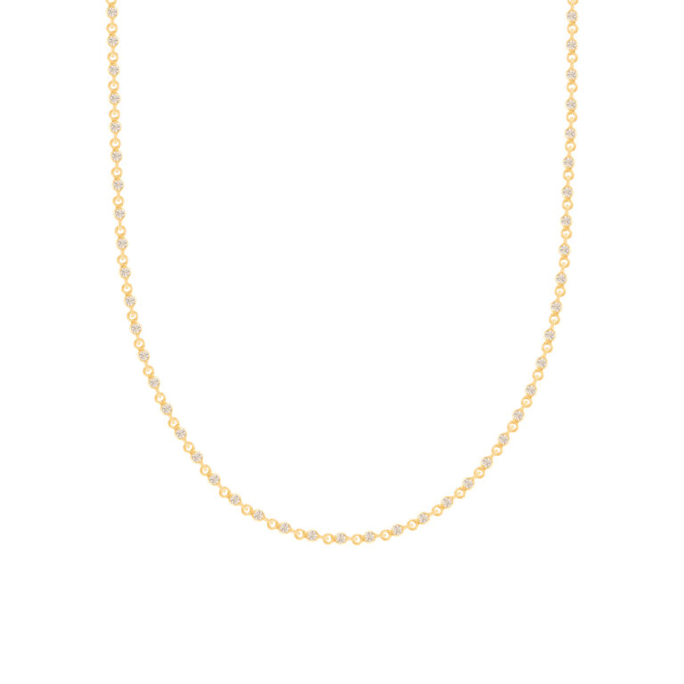 گردنبند طلا تمام لونا