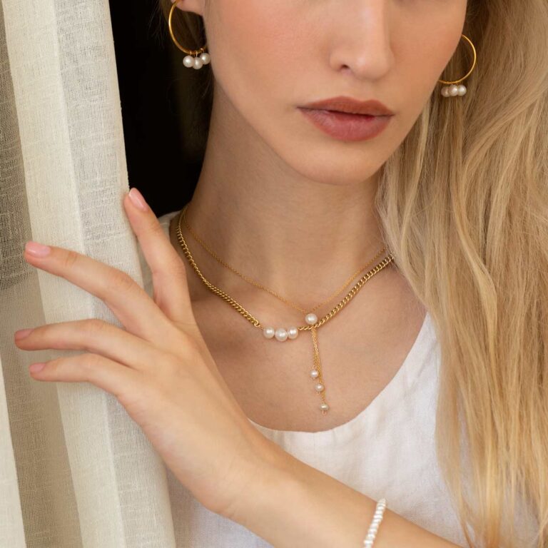 گردنبند طلا بلیندا