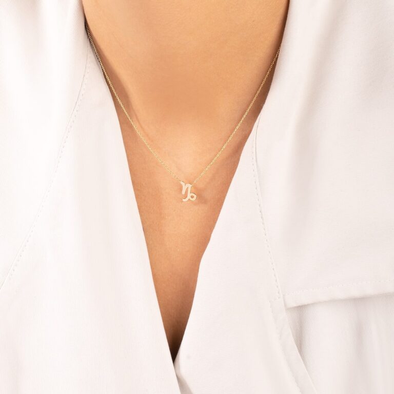 گردنبند طلا ساین ماه دی - تصویر 3