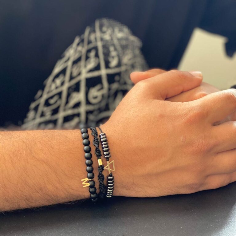 دستبند طلا عنصر خاک متوسط