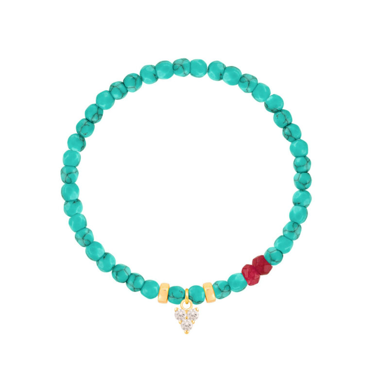 دستبند طلا سنگی ایلیاد