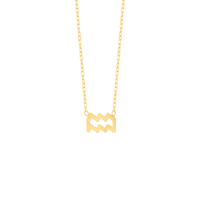 گردنبند طلا ساین ماه بهمن