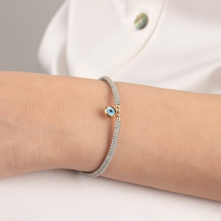 دستبند طلا بافت آراشید