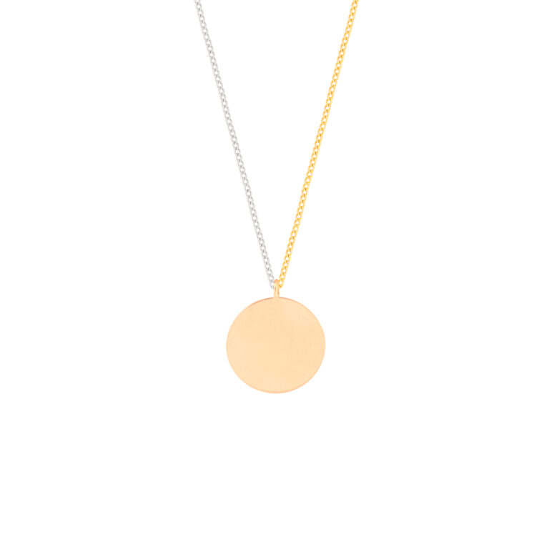 گردنبند طلا دایره هانای