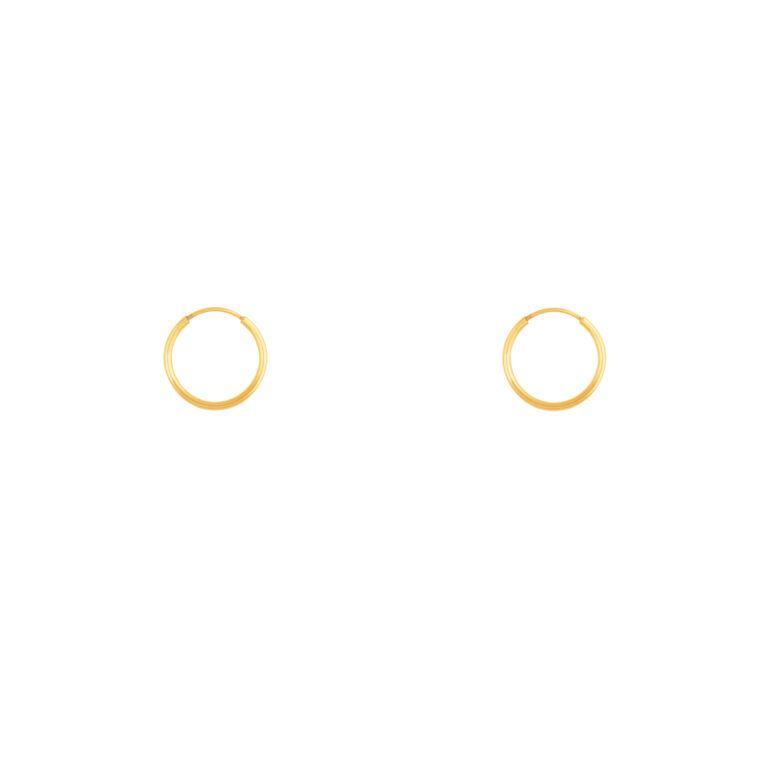 گوشواره طلا حلقه کوچک