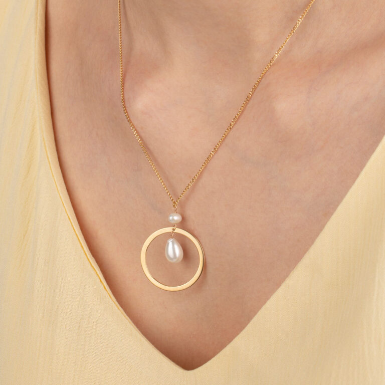 گردنبند طلا گلین