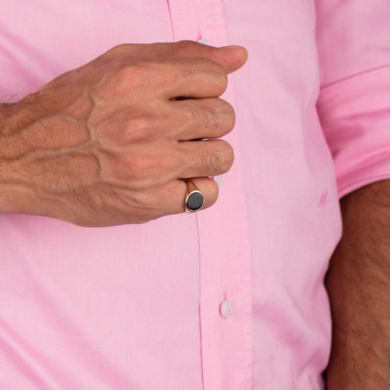 انگشتر طلا دایره فرهود