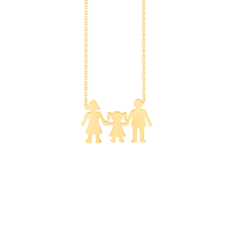 گردنبند طلا خانواده