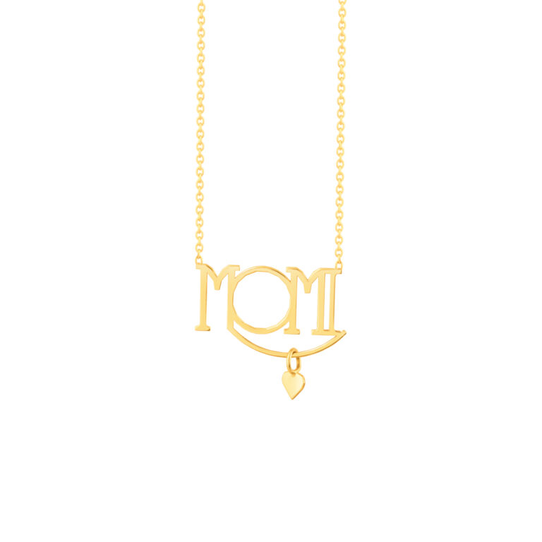 گردنبند طلا مام Mom