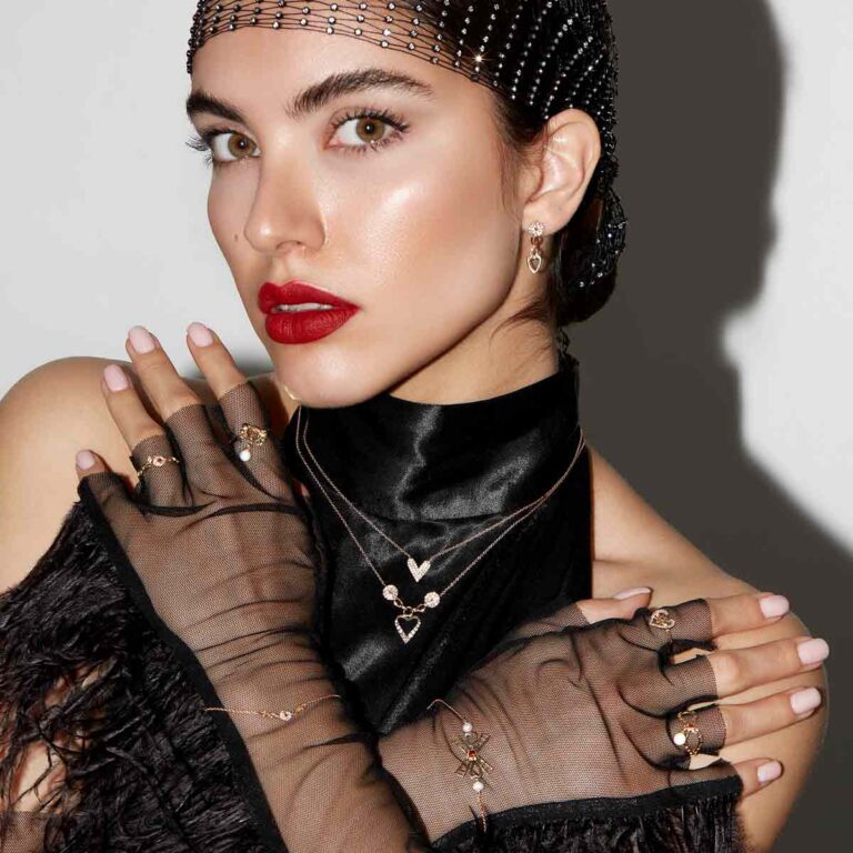 انگشتر طلا فیل و مروارید