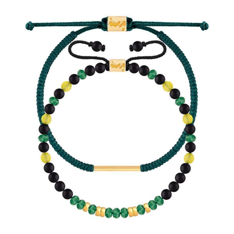 دستبند طلا بافت آرنوش