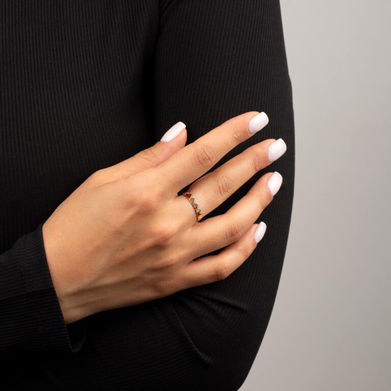 انگشتر طلا قلب