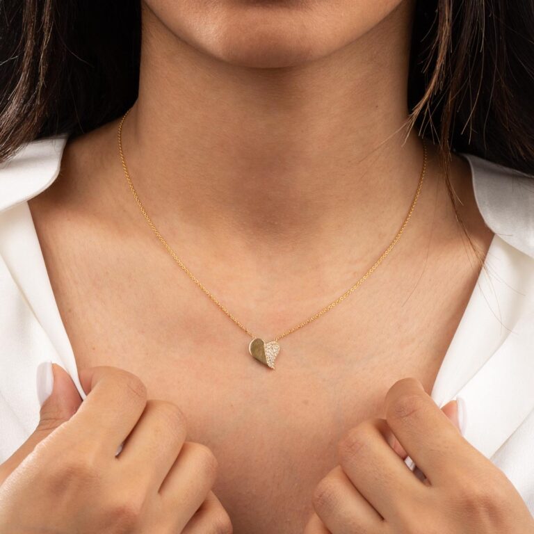 گردنبند طلا قلب ایپک