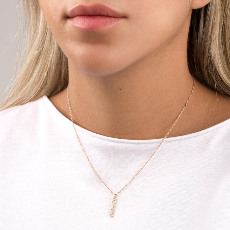 گردنبند طلا فلور