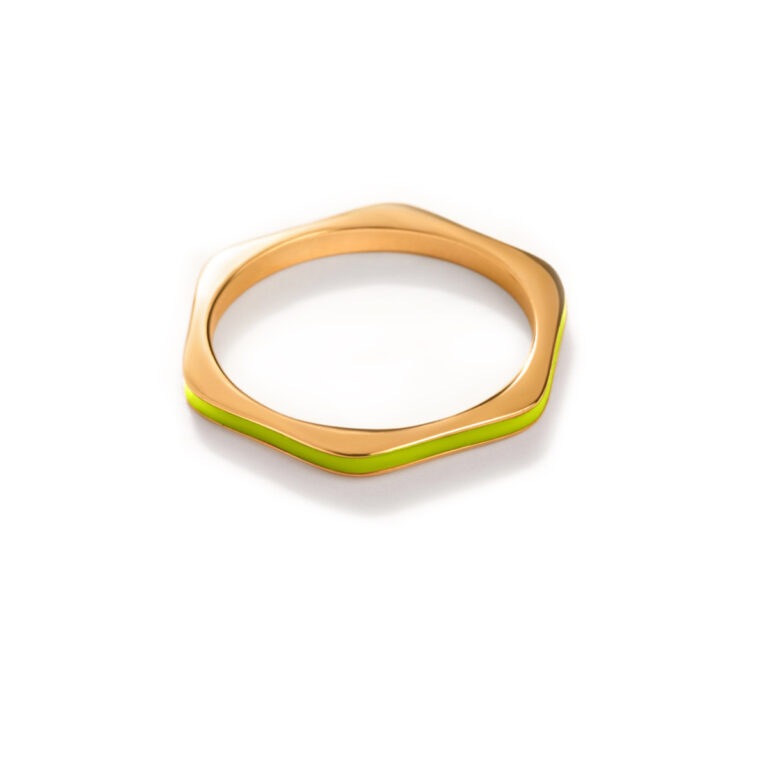 انگشتر طلا سارنگ فسفری