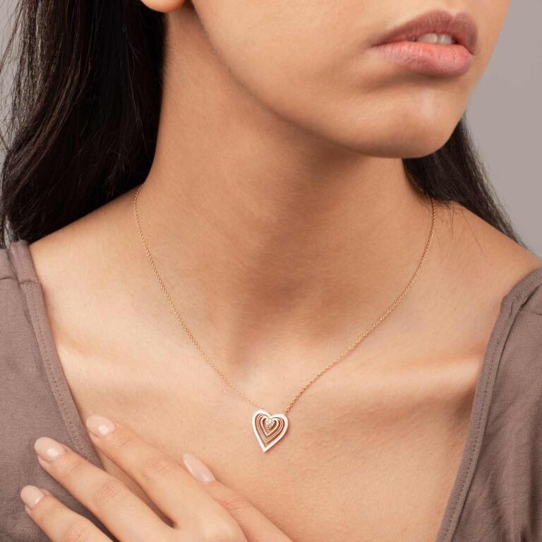 گردنبند طلا آینور