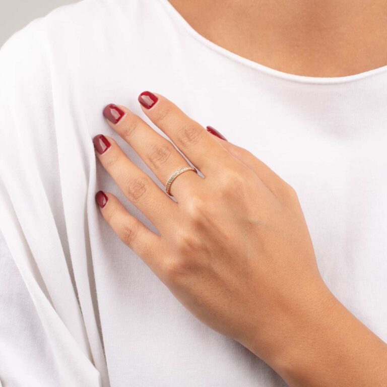 انگشتر طلا لیندای