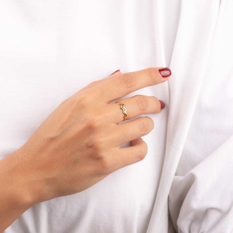 انگشتر طلا شرلی