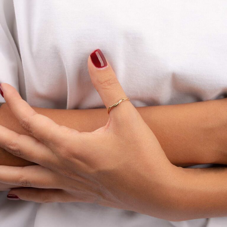 انگشتر طلا آنجلا