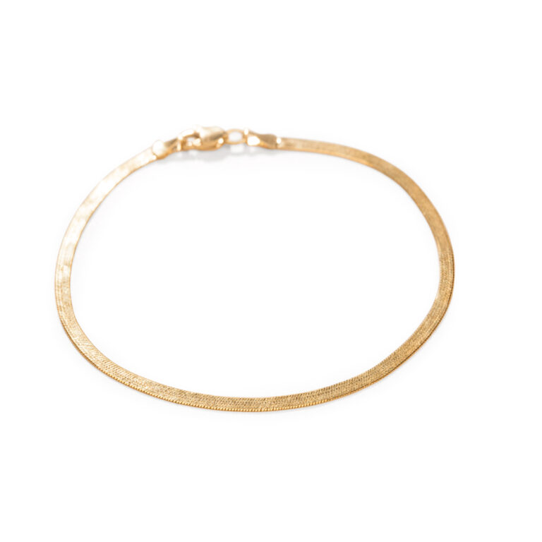 دستبند طلا آیینه ای