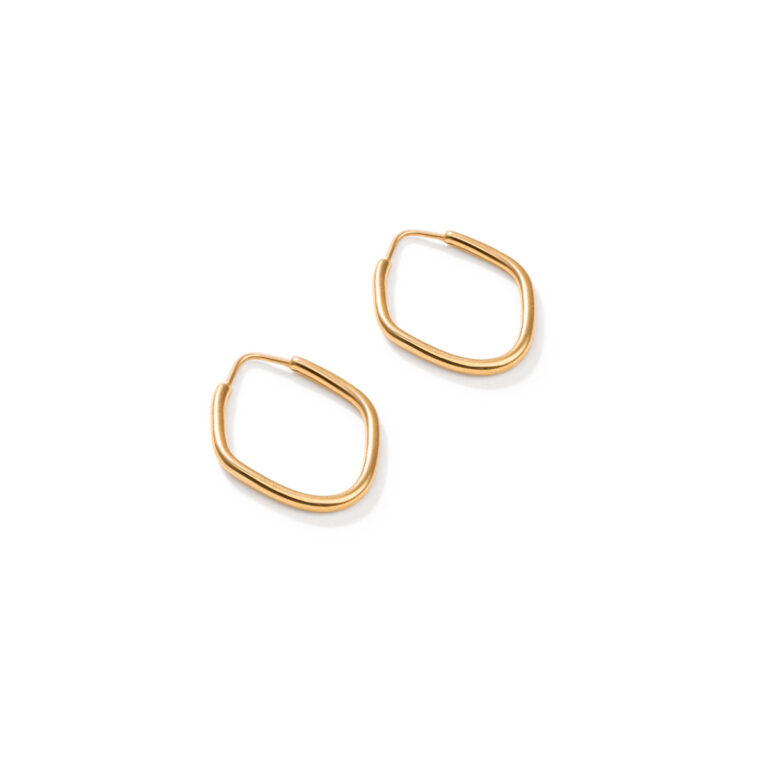 گوشواره طلا لوزی