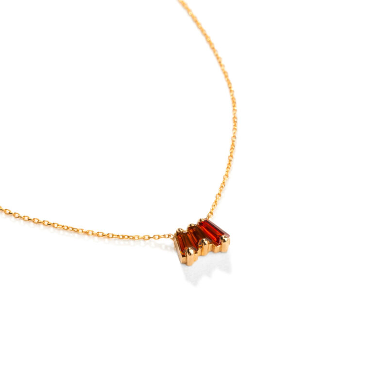 گردنبند طلا آلیسا زرشکی