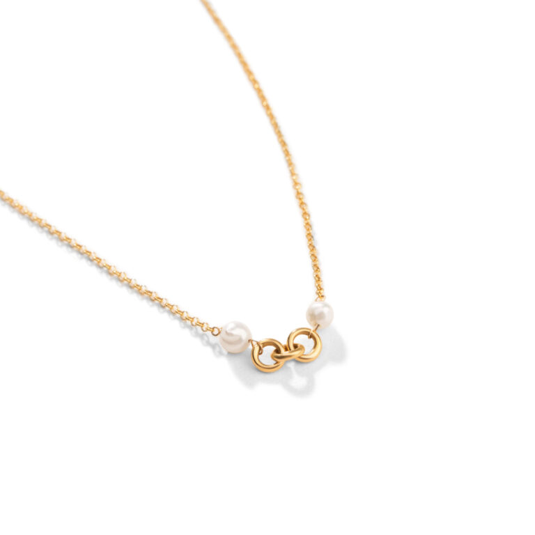 گردنبند طلا روبی