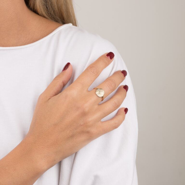 انگشتر طلا دنیز