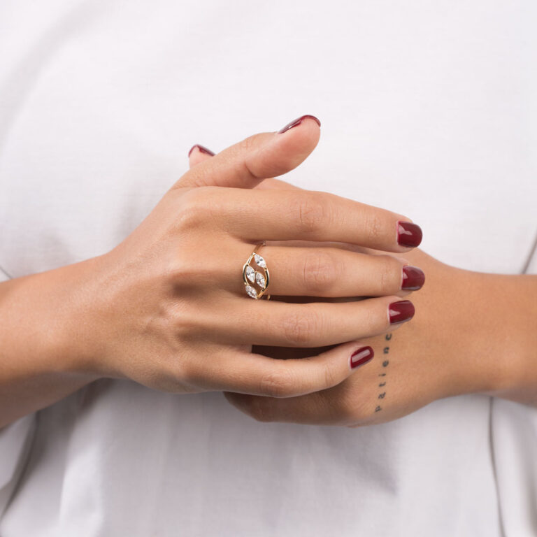 انگشتر طلا یارین