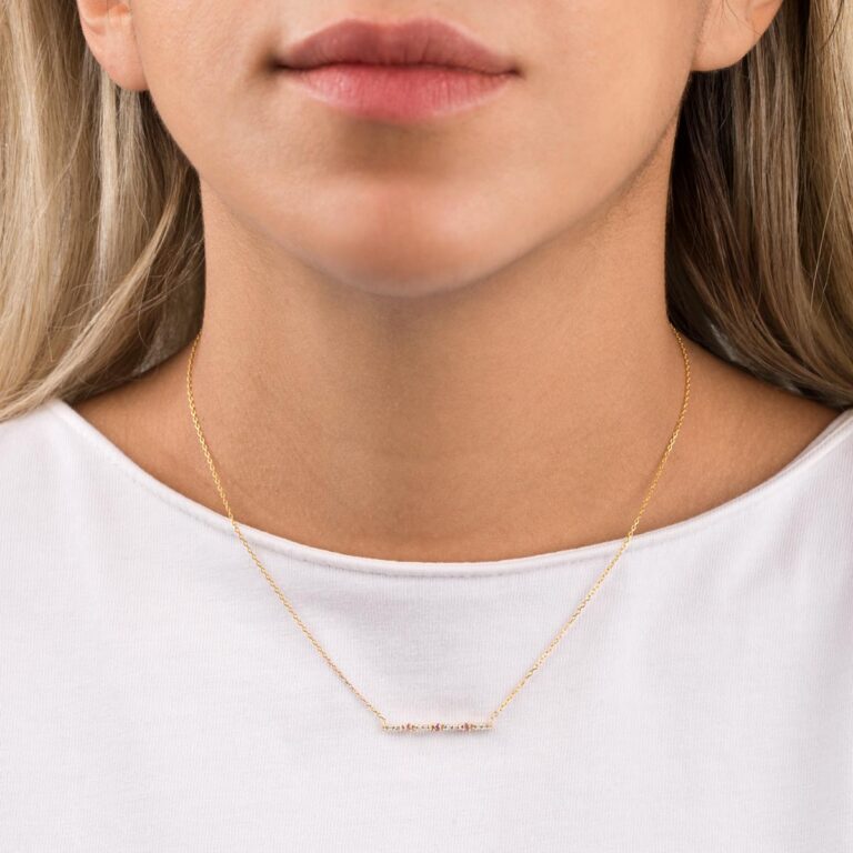 گردنبند طلا نایومی