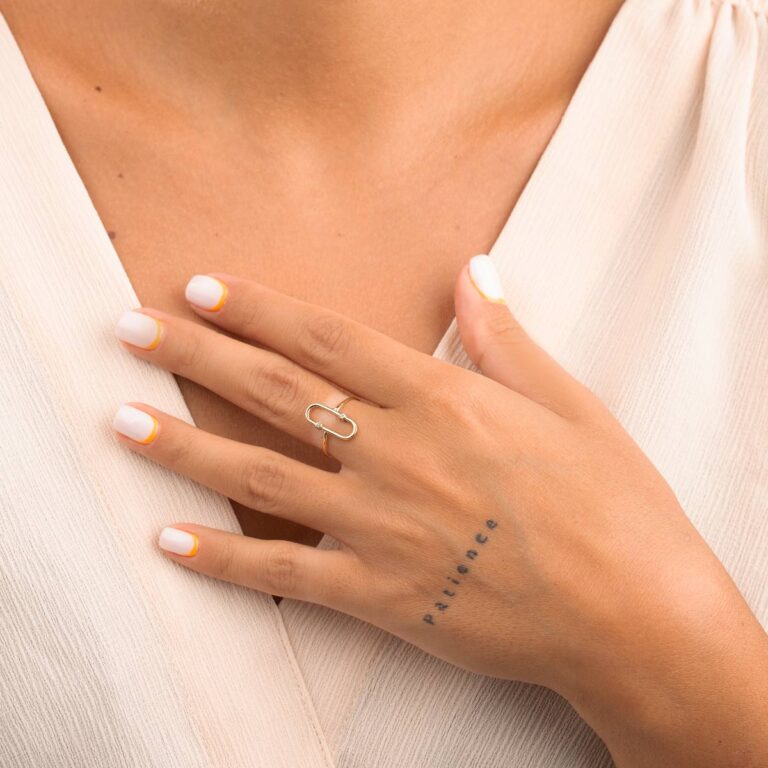 انگشتر طلا لیدا