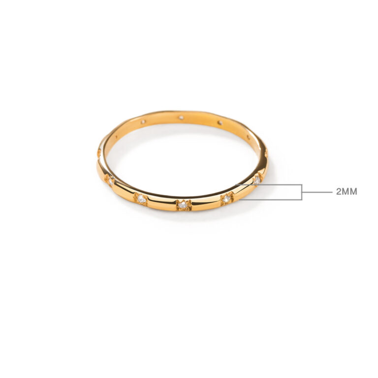 انگشتر طلا میلا