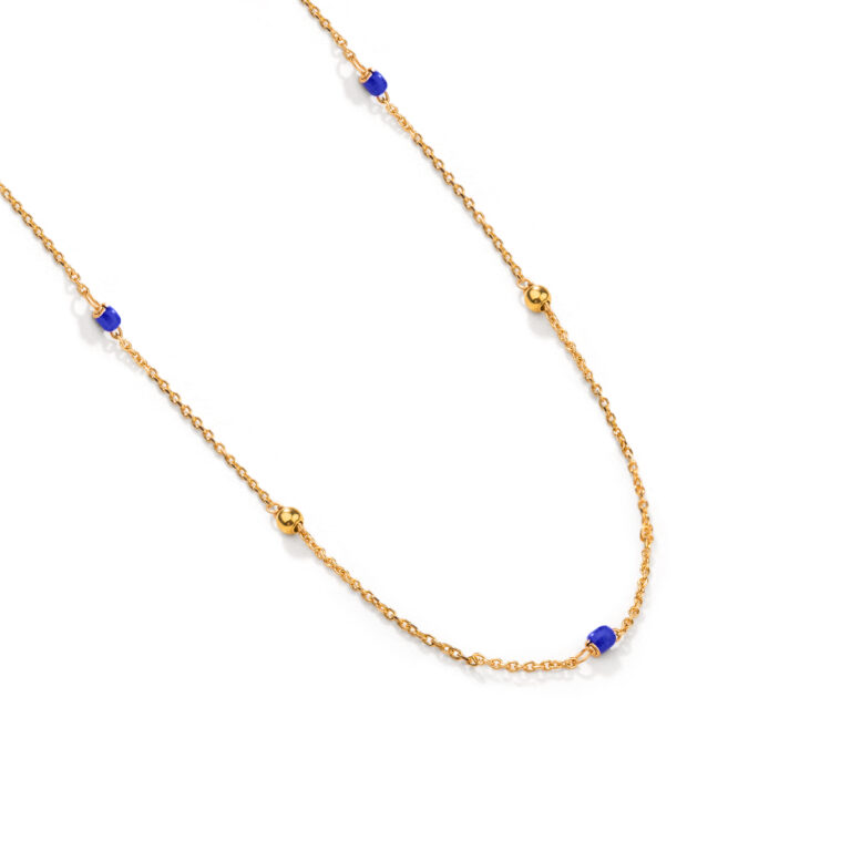 گردنبند منجوقی آرمیتا آبی