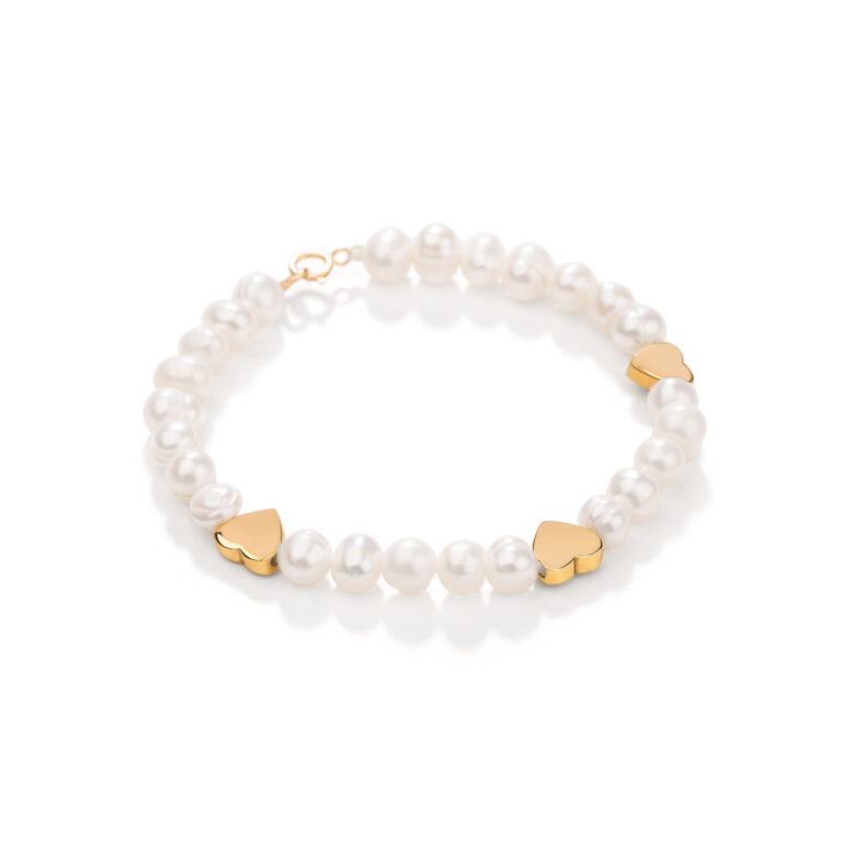 دستبند سنگی ۳ قلب