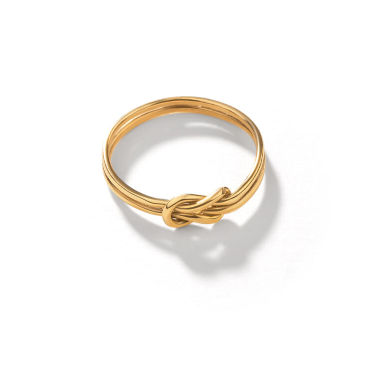 انگشتر طلا گره کوچک