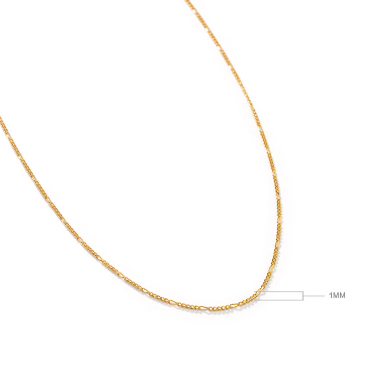 گردنبند طلا فیگارو ۳۵