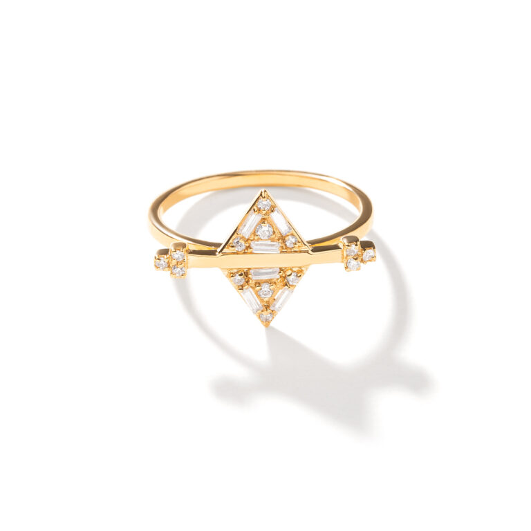 انگشتر طلا پاملا