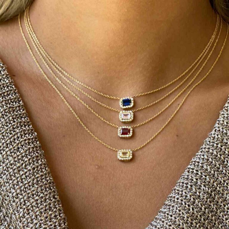 گردنبند طلا امیلین