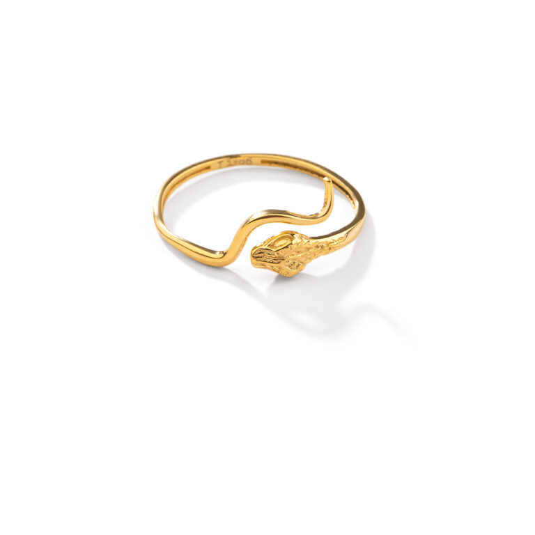 انگشتر طلا مار