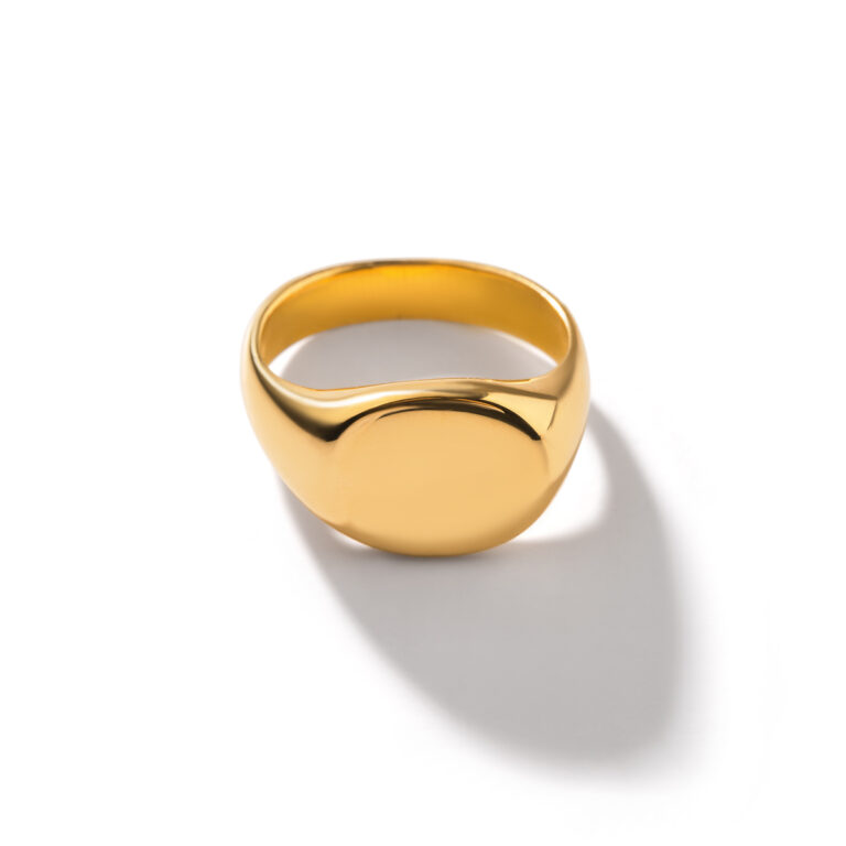 انگشتر طلا دایره