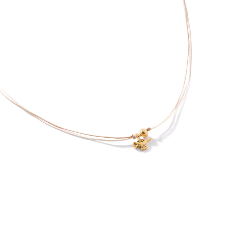 گردنبند طلا چراغ جادو