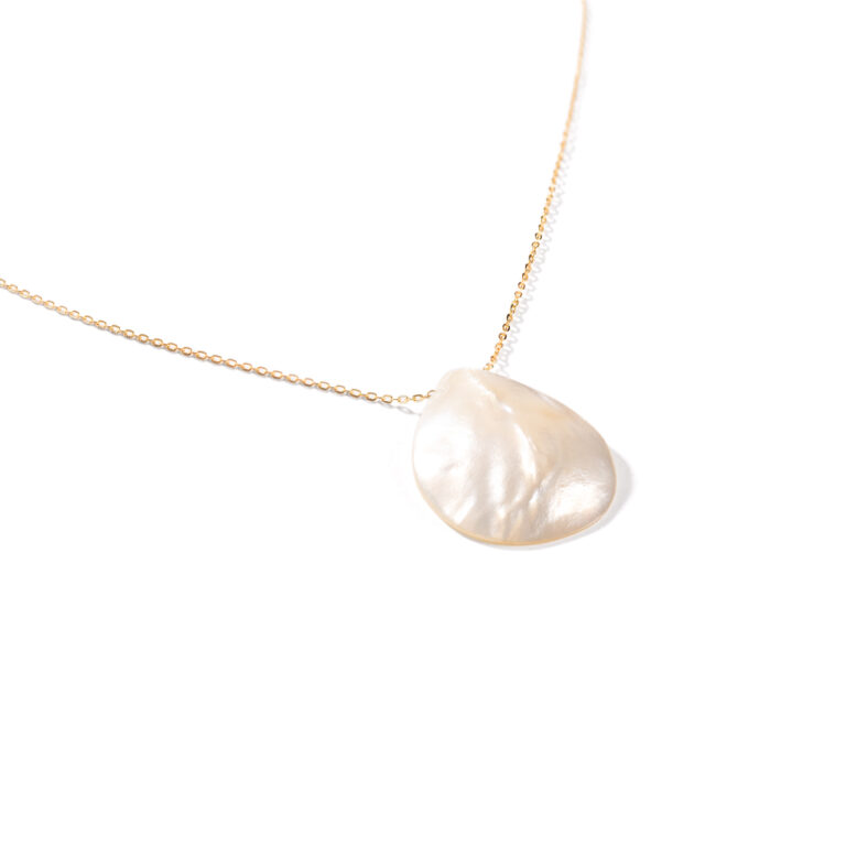 گردنبند طلا اشک صدفی