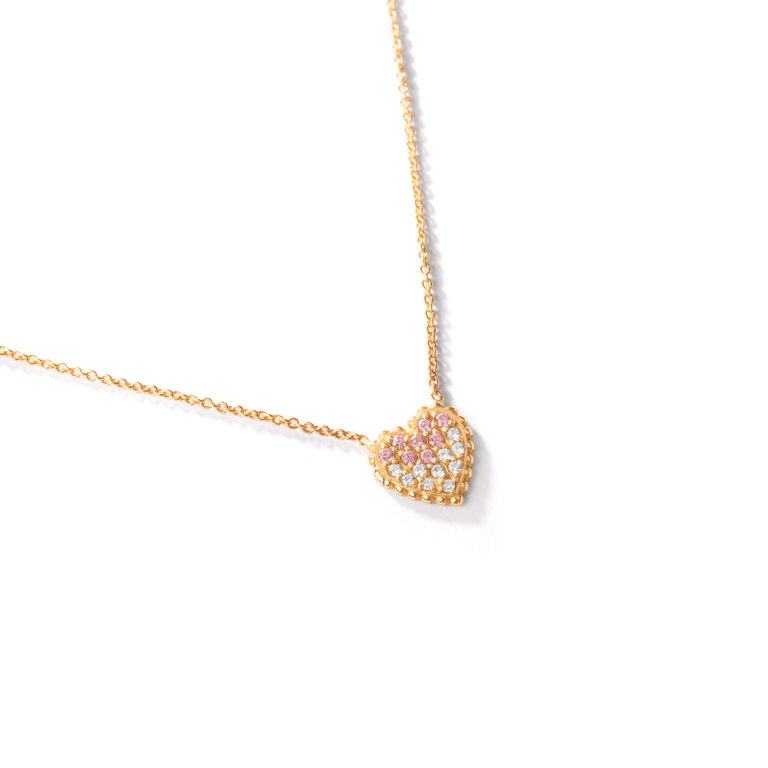 گردنبند طلا قلب جانا