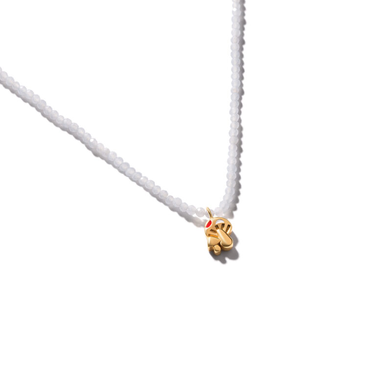 گردنبند طلا قارچ