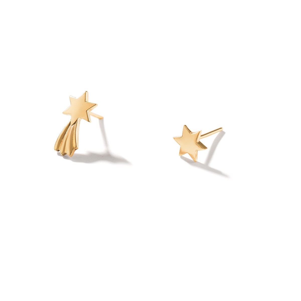 گوشواره طلا ستاره دنباله دار هالی