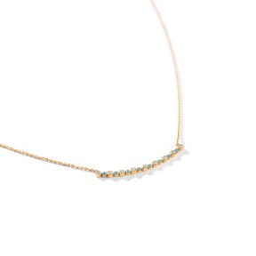 Galaxy gold necklace g