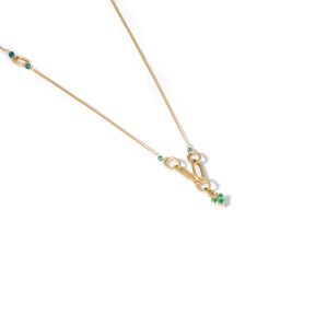 Yucca gold necklace g